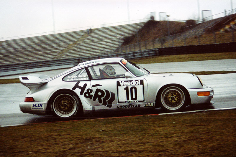 H&R verlagingsveren voor Porsche